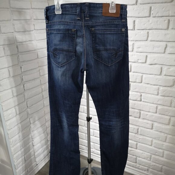 Mavi Josh Bootcut Men's Size 30/34 Perfectly Broken In Premium Denim Jeans - Picture 2 of 15